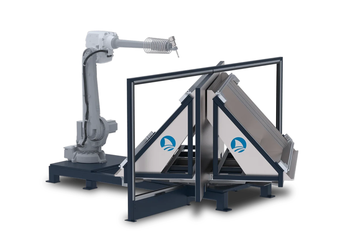 FinJet robot waterjet cutting machine